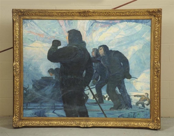 Amundson Polar Expedition by John Fabian Carlson, 1914