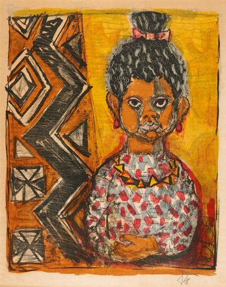 Susu (Negerkind) by Otto Dix, 1964/1965