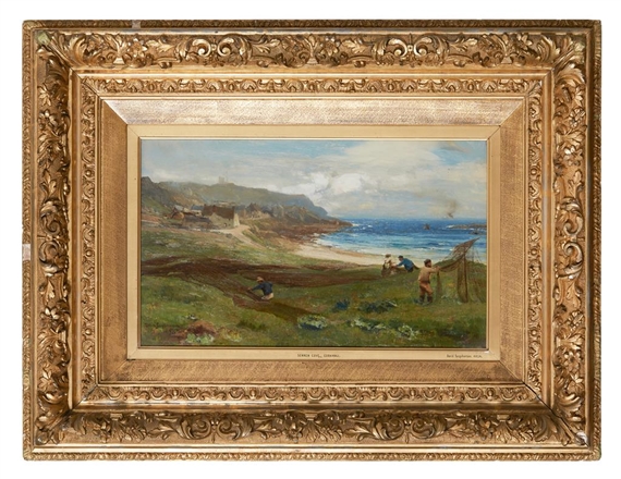 SENNEN COVE, CORNWALL by David Farquharson