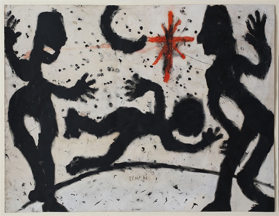 Louis Soutter & Arnulf Rainer: Terra incognita - Galerie Knoell