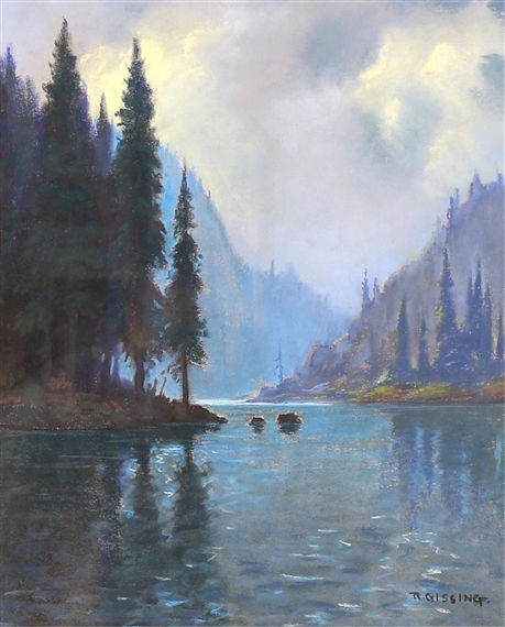 The Ghost by Roland Gissing, 1920