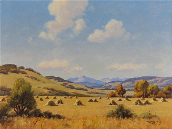West of Okotoks by Roland Gissing, 1962