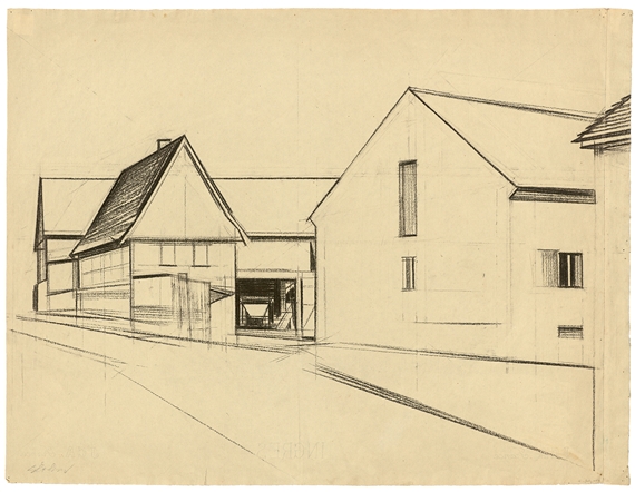 Wirtschaftshäuser in Wünschendorf by Hermann Glöckner, 1934