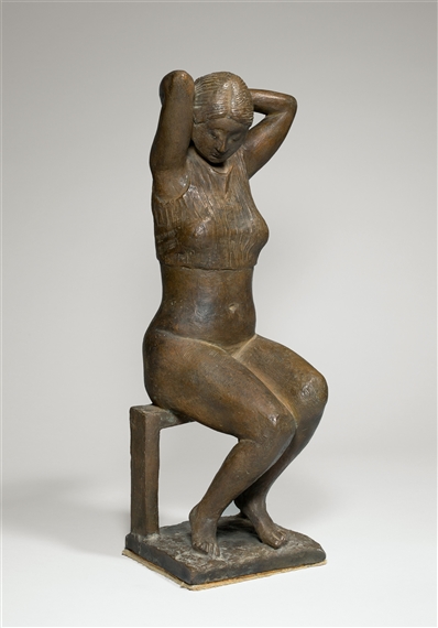 Sitzende Thüringer Venus by Gerhard Marcks, 1975