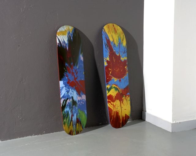 Damien Hirst for Supreme - Spin (red) - Skateboard deck