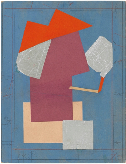 Der Raucher by Hermann Glöckner, Circa 1972