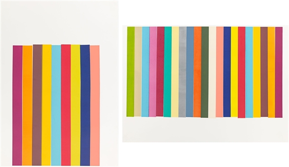 Wall Design for a Bad Person, Wall Design for good Person by Tobias Rehberger