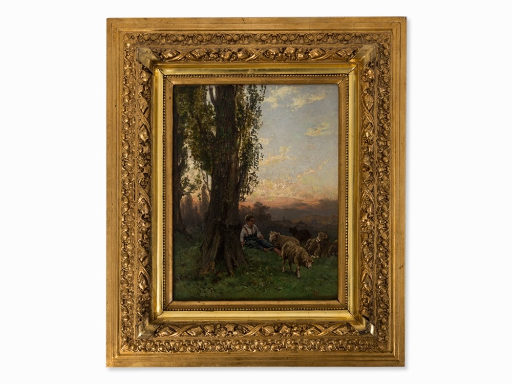 Gustav Ranzoni | On the Pasture | MutualArt