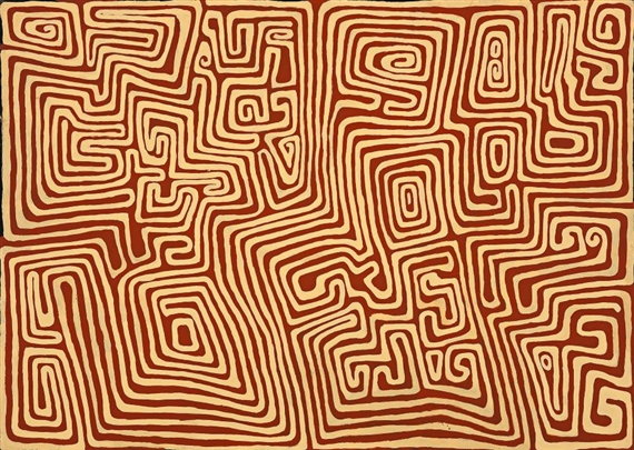 TINGARI by Jackie Kurltjunyintja Giles Tjapaltjarri, 2007