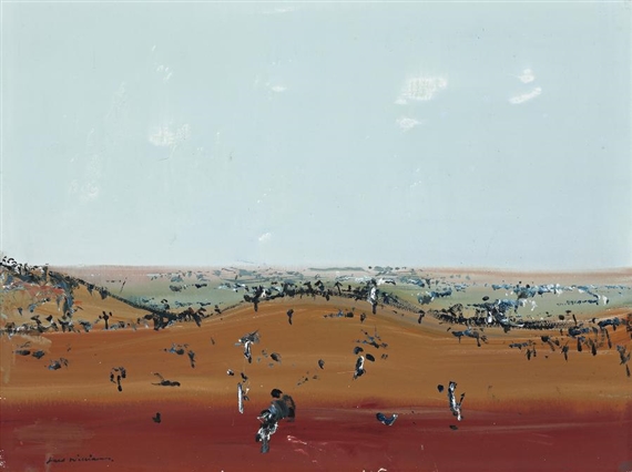 LANDSCAPE, ROLLINGS HILLS by Fred Williams, circa 1971-1973