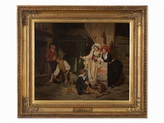 Domestic Scene - Alexandre-Marie Guillemin