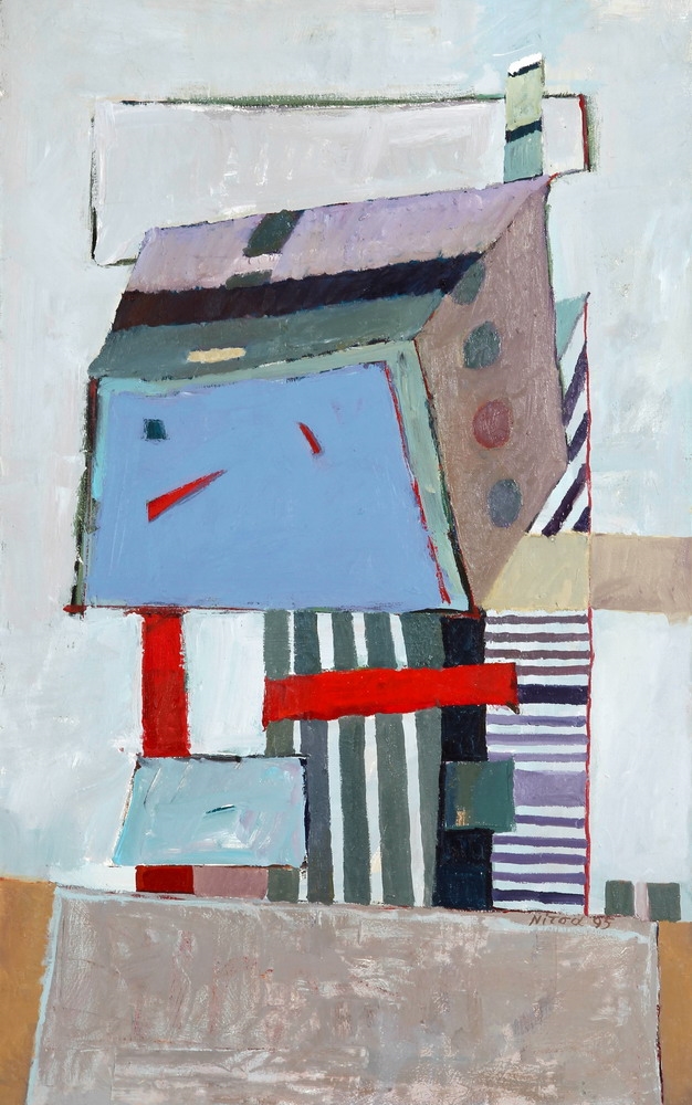 Artwork by Nitsa Hadjigeorgiou, Untitled, Made of oil on canvas