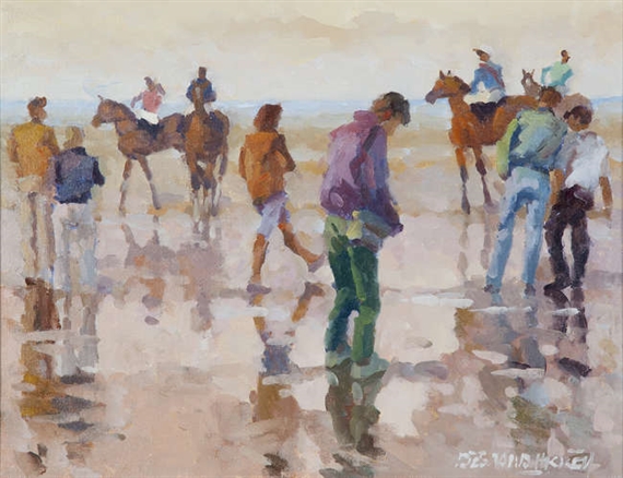Sunny Evening, Laytown by Hugo Desmond