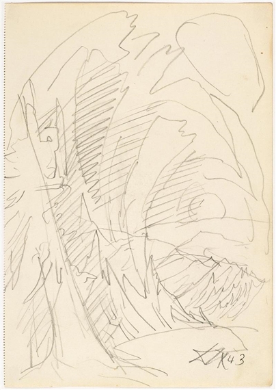 Landscape by Otto Dix, 1943