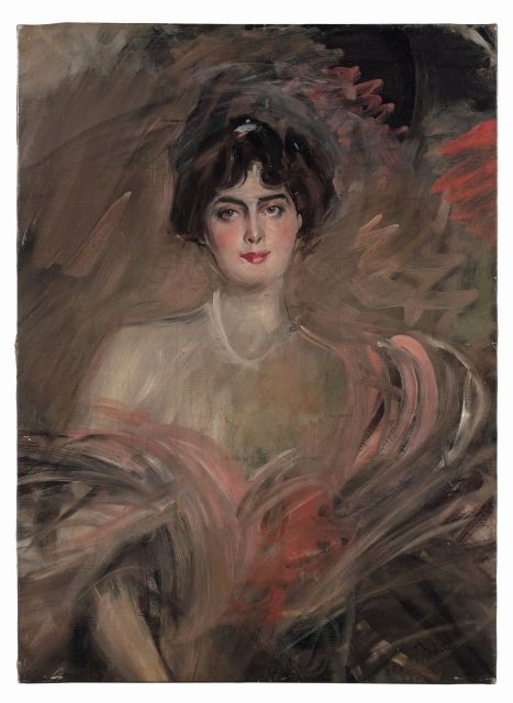 Giovanni Boldini, Portrait of Miss Anita Stewart (1908)