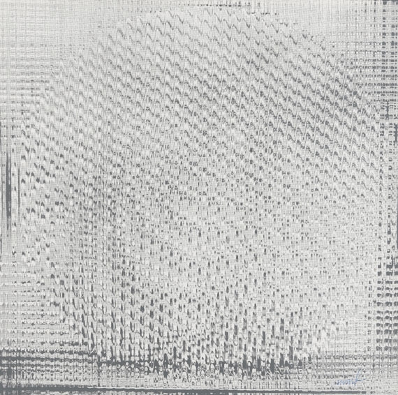 Kombinationsspiel IX by Heinz Mack, 1970