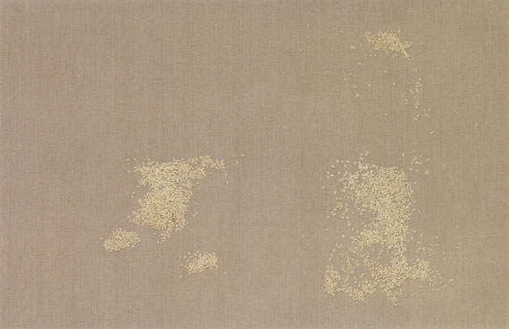 Artwork by Helene Appel, Reis, Made of Oil on unprimed canvas
