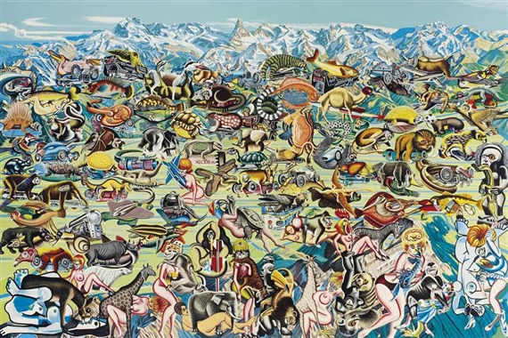 Lovescape by Gudmundur Gudmundsson, 1973-1974