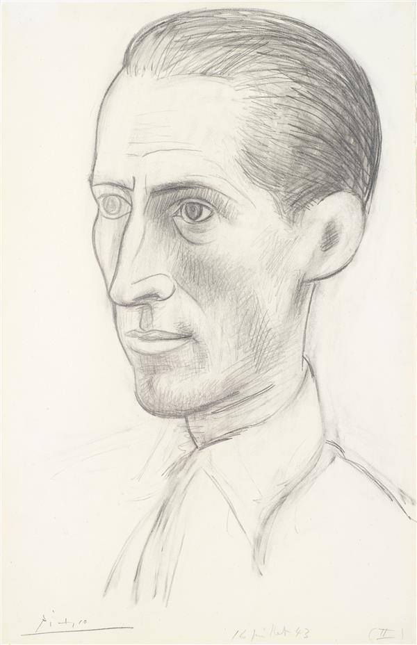 Pablo Picasso  Portrait of the Countess Étienne de Beaumont (1944