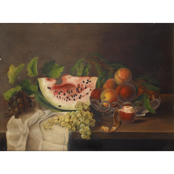 Rubens Peale | STILL LIFE WITH FRUIT (1863) | MutualArt