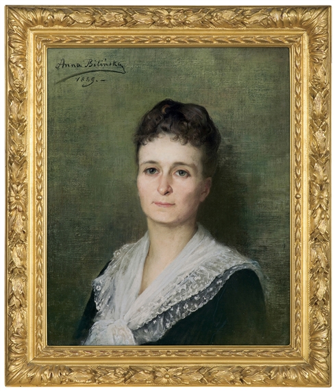 PORTRAIT OF A LADY by Anna Bilinska, 1889