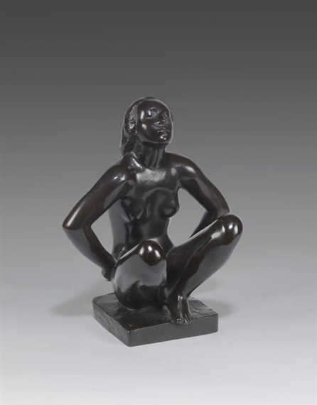 Kauernde by Georg Kolbe, 1917