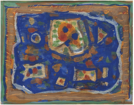 COMPOSITION 67 (TACHE VERTE)