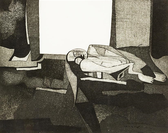 India Suite XIV, Sleeper at Dawn by Roy Dalgarno