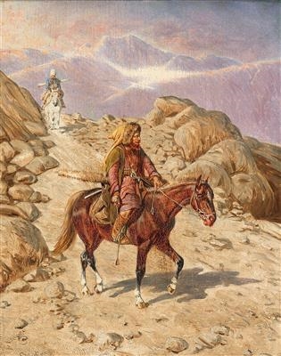 Circassian Horsemen by Franz Quaglio