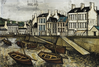 Buffet Bernard | LE HAVRE, LE BASSIN DU COMMERCE 勒哈佛爾，貿易