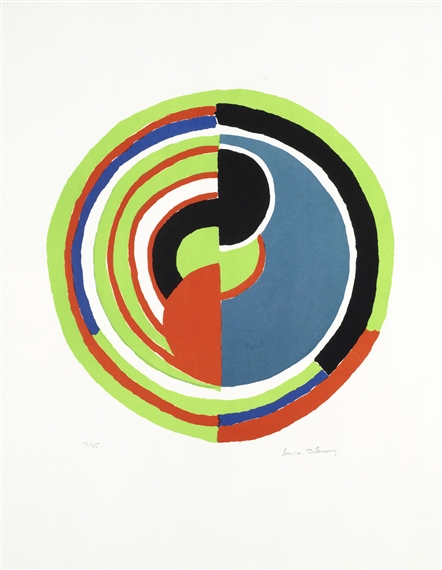 Cible by Sonia Delaunay, 1970