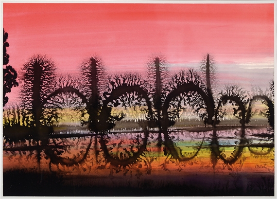 Modern Landscape by Eugène Milota, 1972