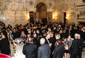 Artists Martin Puryear, Frank Stella Attend The Olana Partnership Gala