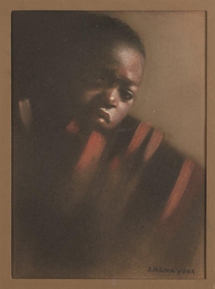 Portrait De Jeune Homme by François Sasmayoux