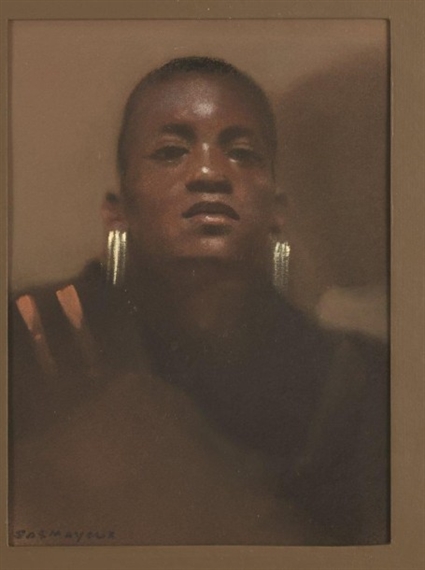 Portrait De Femme by François Sasmayoux