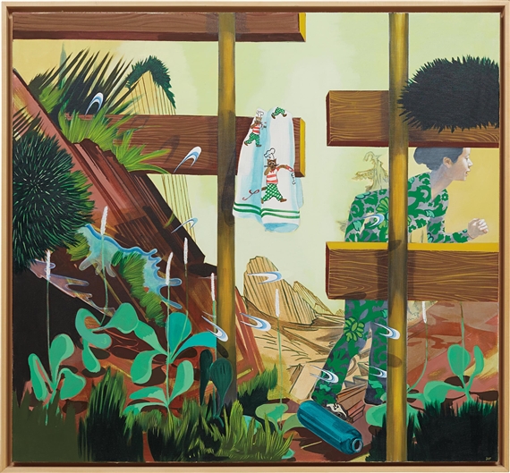 Picknick am Zaun by Susanne Kühn, 2005