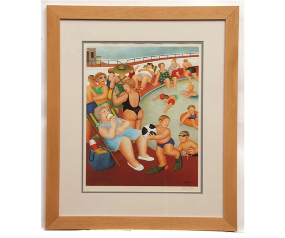 Cook Beryl | The Bathing Pool | Compare similar artworks | MutualArt