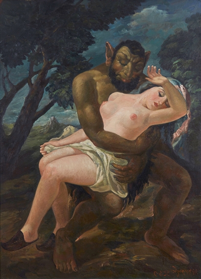 Abduction by Lado Davidovich Gudiashvili , 1949