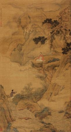 Landscape by Qiu Ying, 1551