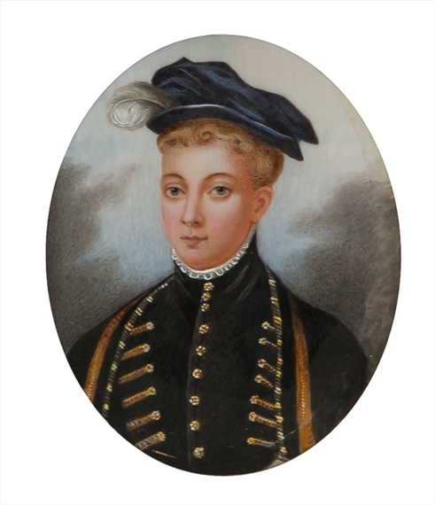 William Drummond Bone Portrait Of Henry Stuart Lord Darnley Mutualart
