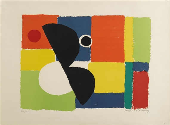 Hélice Noire by Sonia Delaunay, Circa 1970