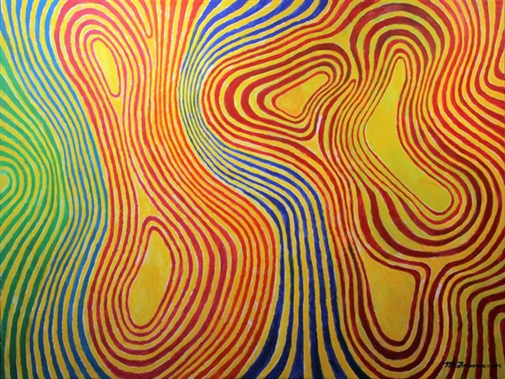 Gravitational Turbulance by Mickey Frome, 2015