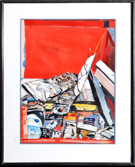 Gallery Corner by Sandra Beebe, 1992