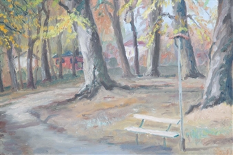 A Park in Autumn - Stejnar Hvilsted