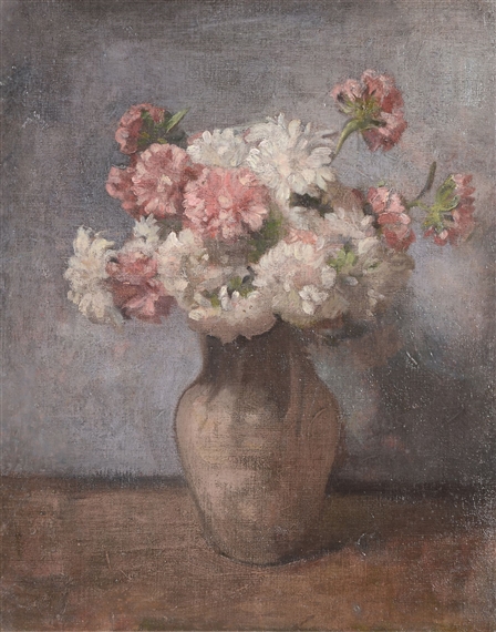 Still life of flowers in a vase by Malcolm Gavin