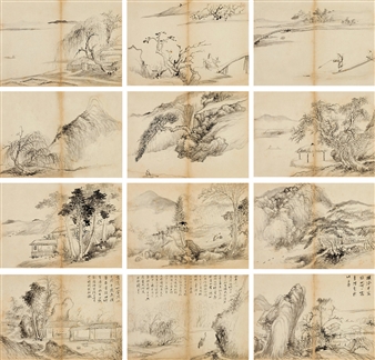 12 WORKS, LANDSCAPE - Mo Xuan