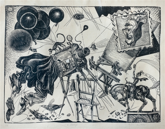 3 Works: A Praca, A Beira da Piscina, Jaula de Macacos - Rubem Grilo