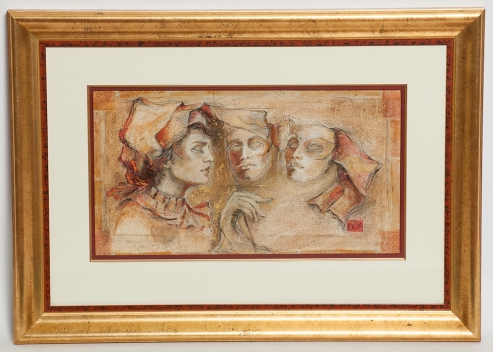 Joy KirtonSmith VAN DYCK HEADS MutualArt