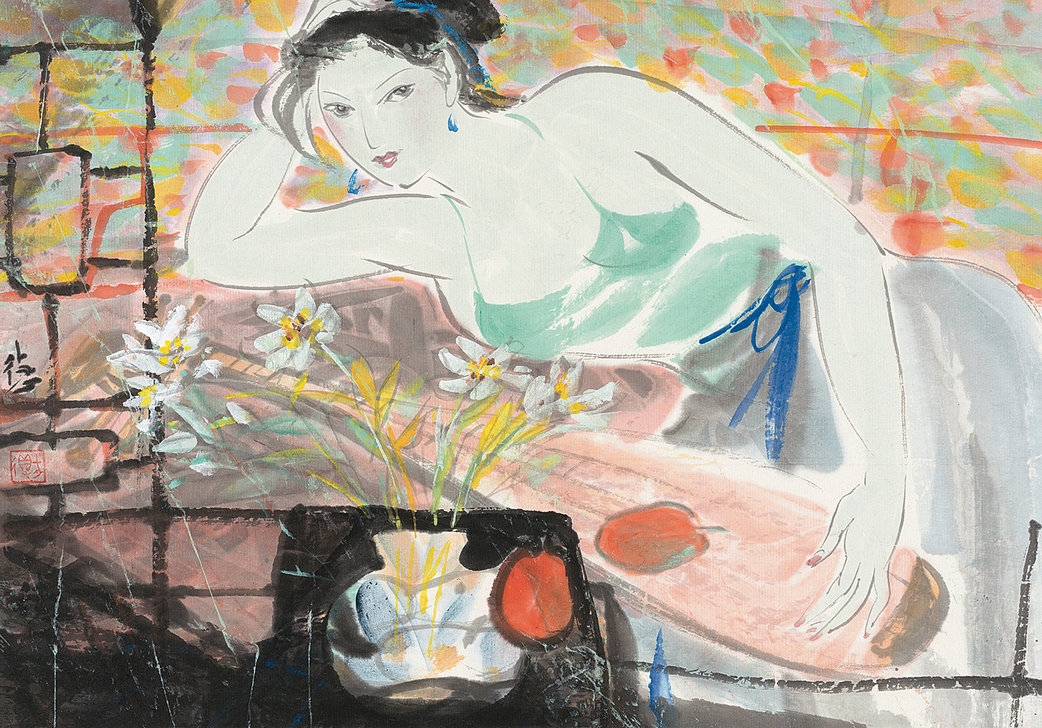 Artwork by Zhou Fangde, CHARACTER