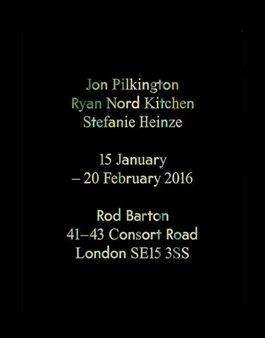 Group Exhibition - Rod Barton, London